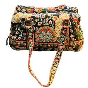 Vera Bradley Squared Away Tote Bag in Retired Versailles 